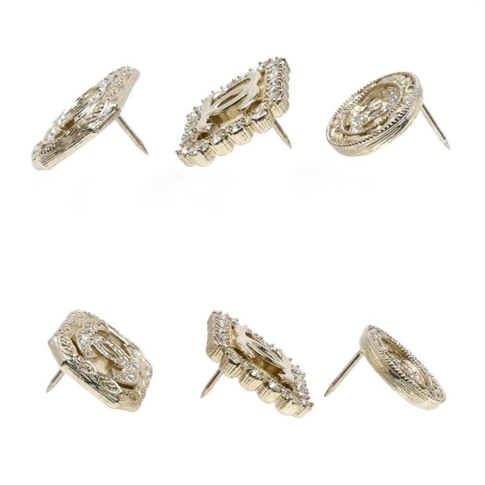 CHANEL Authentic Logo Brooch - Picture 2 of 4